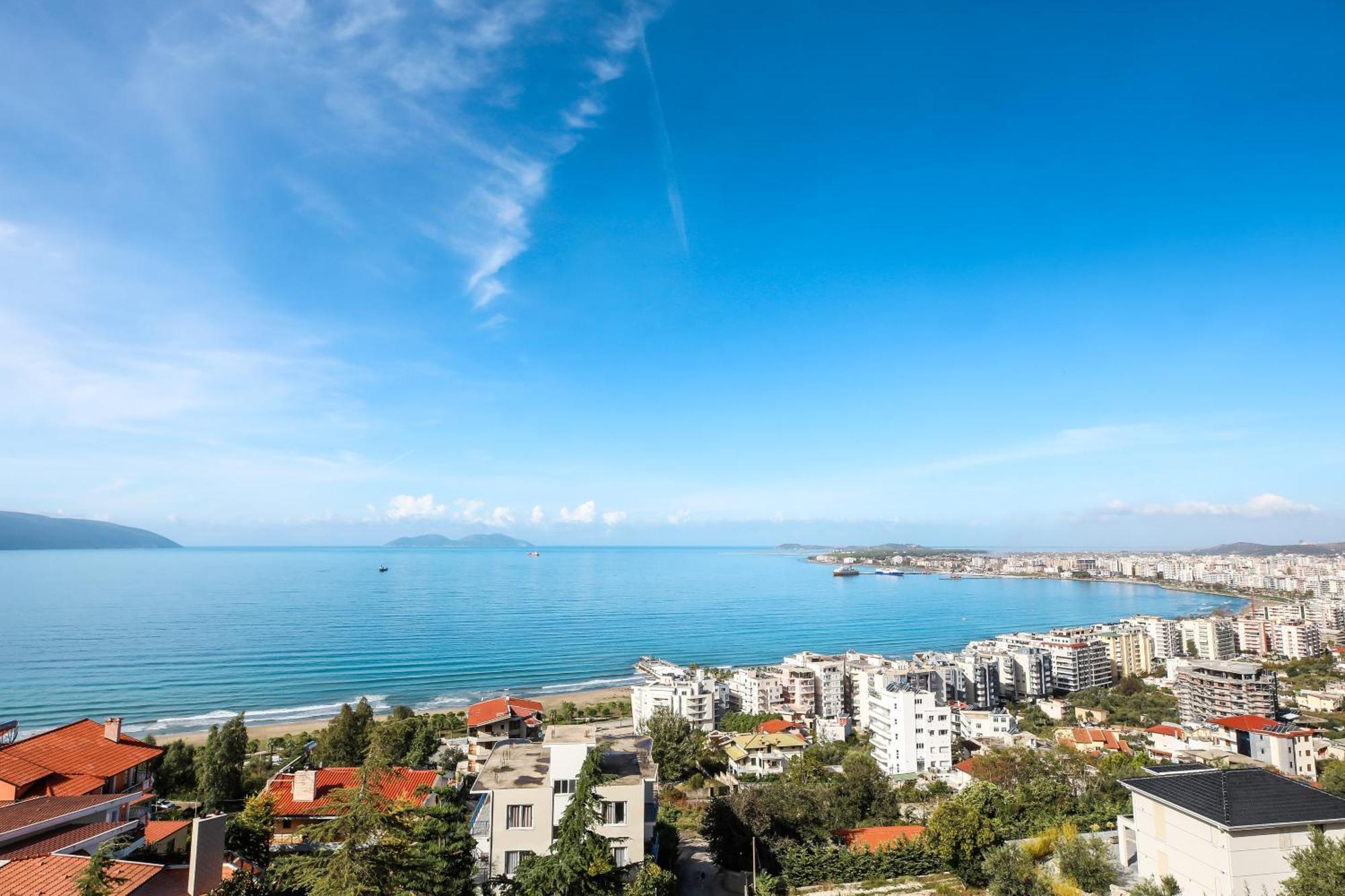 Rezidenca Panorama Apartments Вльора Екстер'єр фото