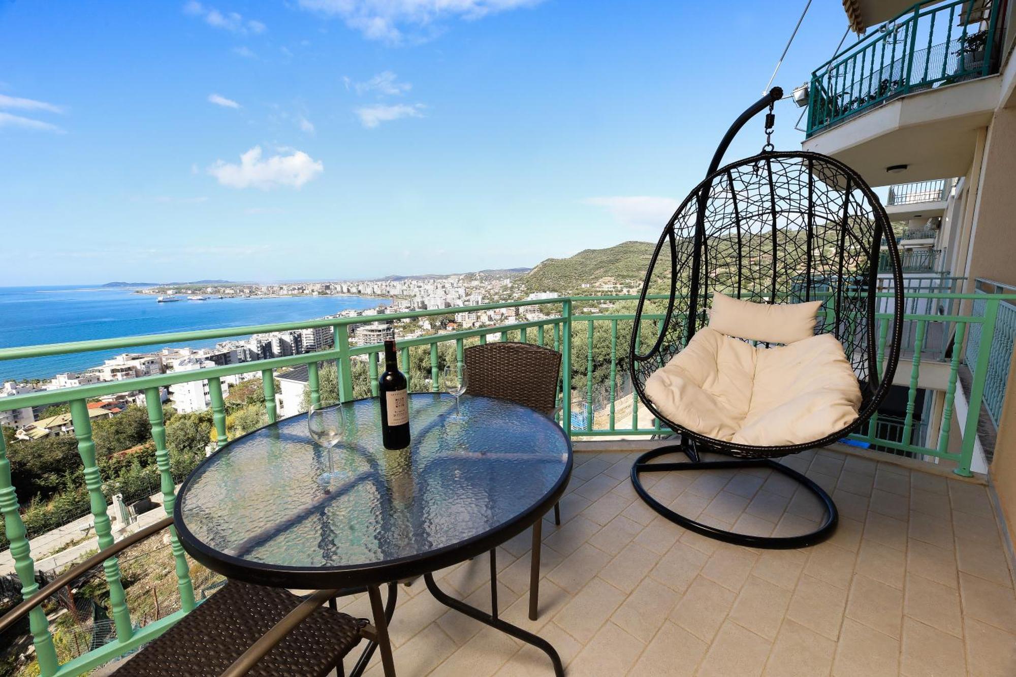 Rezidenca Panorama Apartments Вльора Екстер'єр фото