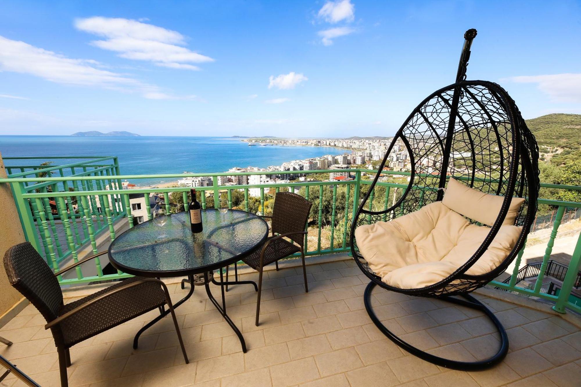Rezidenca Panorama Apartments Вльора Екстер'єр фото