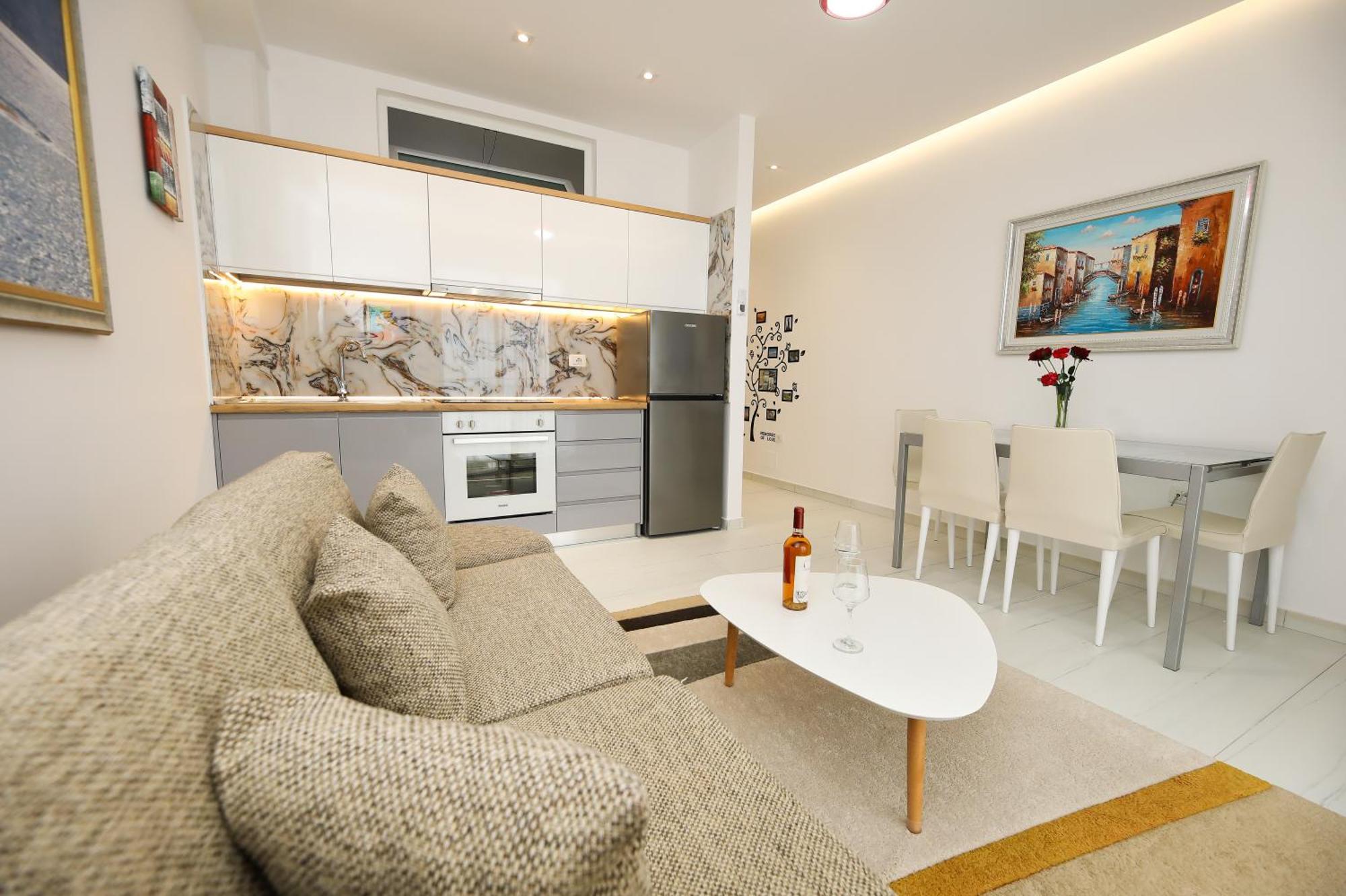 Rezidenca Panorama Apartments Вльора Екстер'єр фото